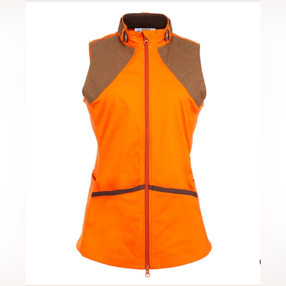 New Kevin's Huntress Twill Shooting Vest w/ Reversible Neck Tab MSRP $169.00 - Picture 2 of 9